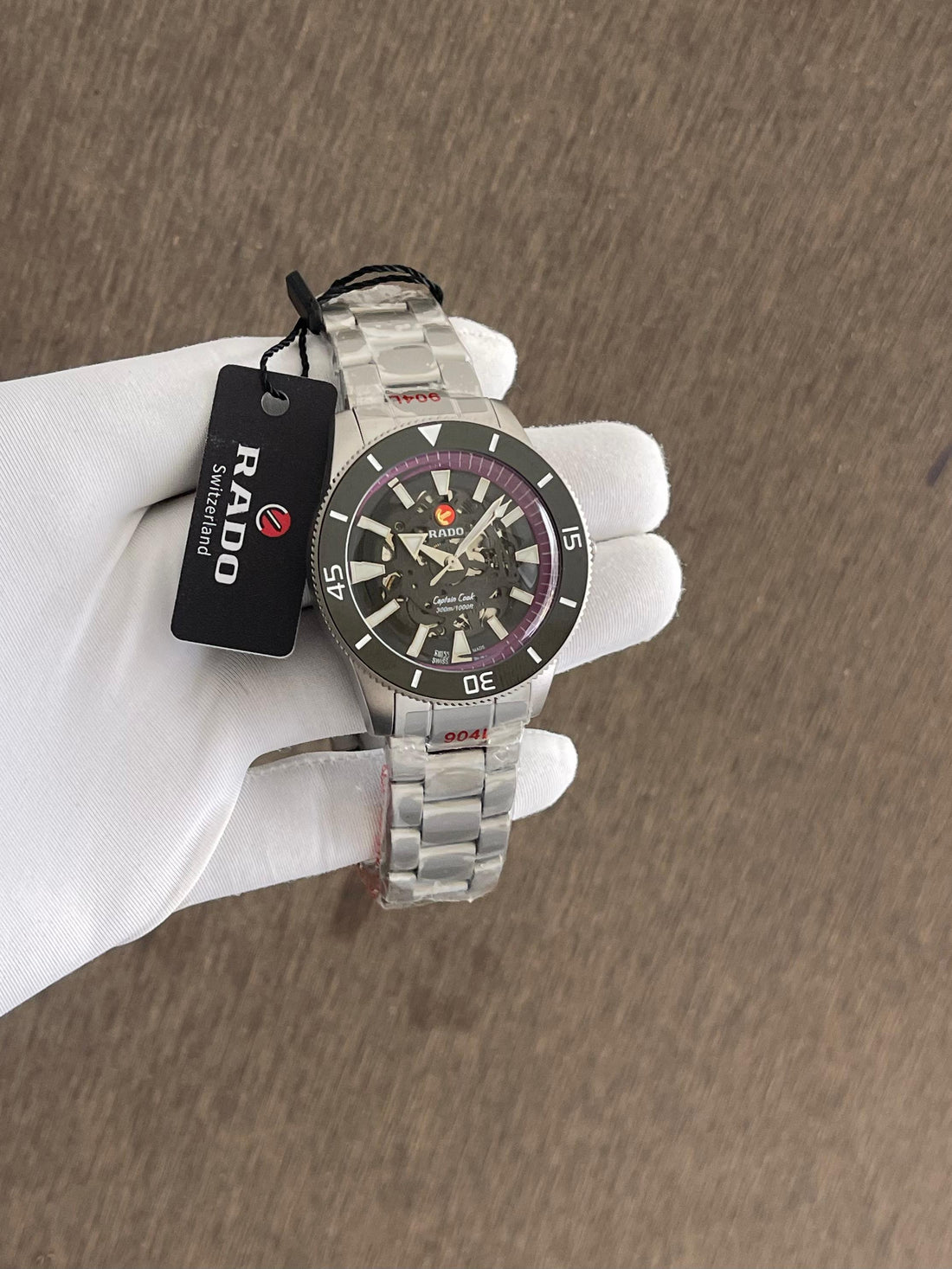 Rado Captain Cook Skeleton Stainless Steel Luxury Watch