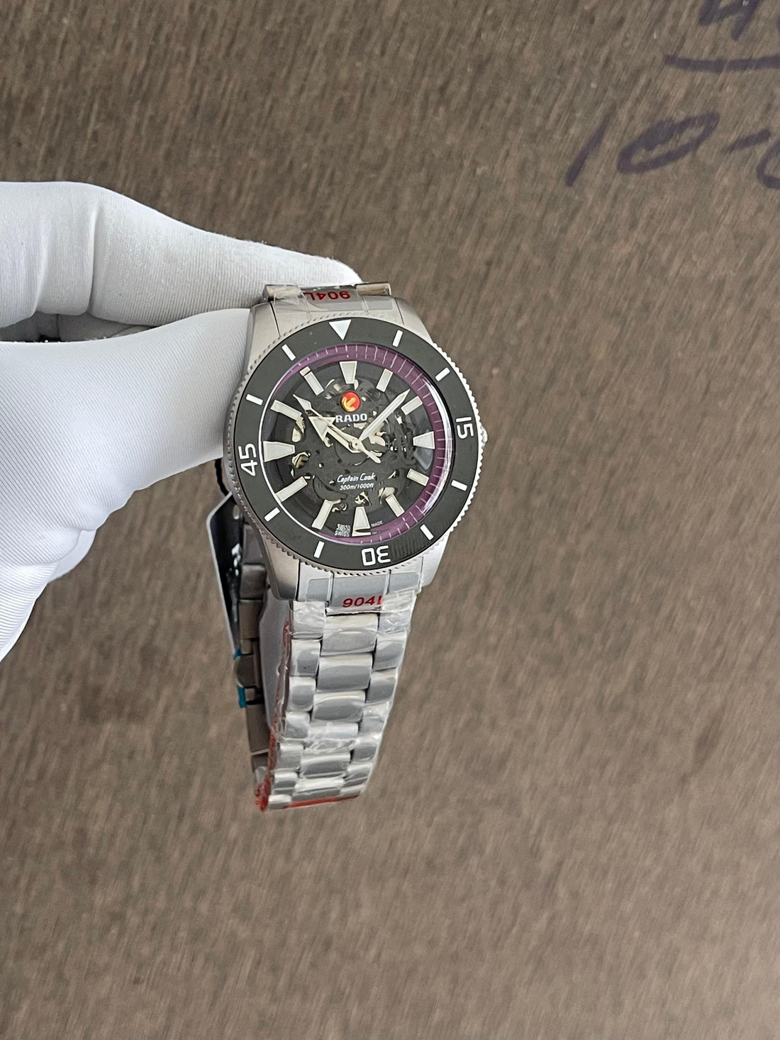 Rado Captain Cook Skeleton Stainless Steel Luxury Watch